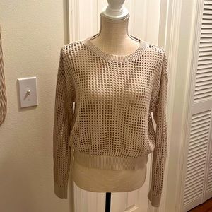 Calvin Klein Jeans open weave sweater